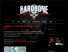 Tablet Screenshot of hardbone.net